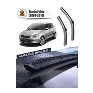 BALP 53x53 cm 2007-2014 Skoda Fabia Muz Silecek Takımı