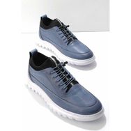 Bambi E01759091003 Mavi Leather Erkek Casual Ayakkabı