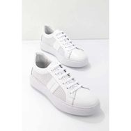 Bambi E01901537903 Beyaz Leather Erkek Sneaker