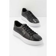 Bambi E01901537903 Siyah Leather Erkek Sneaker