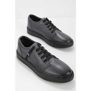 Bambi E019020016 Gri Leather Erkek Sneaker