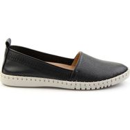 Bambi K01028031603 Siyah Leather Kadın Casual Ayakkabı