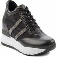 Bambi K01313000509 Siyah Kadın Sneaker