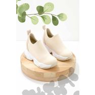 Bambi K01313001617 Bej Streç Kadın Sneaker