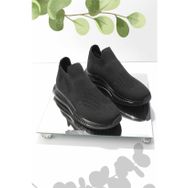 Bambi K01703102782 Siyah Triko Kadın Sneaker