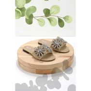 Bambi K04192162828 Bej Hasır Kadın Terlik
