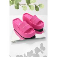 Bambi K04321038204 Pembe Kumaş Kadın Terlik