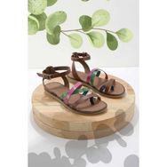 Bambi K05197020903 Çok Renkli Leather Kadın Sandalet