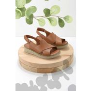 Bambi K05281203003 Taba Leather Kadın Sandalet