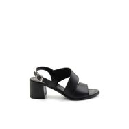 Bambi K05586222403 Siyah Leather Kadın Klasik Topuklu Ayakkabı