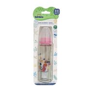Bambino 225 ml 0+ Ay Pembe Dinazor Cam Biberon