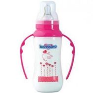 Bambino Ayıcıklı Kavranabilir 150 ml Pembe Biberon