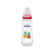 Bambino B027 250 ml Kırmızı Kavramalı PP Biberon