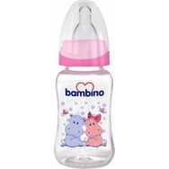 Bambino Düz PP 150 ml Pembe Biberon