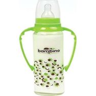 Bambino Kulplu Yeşil 125 ml Cam Biberon