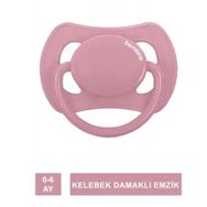 Bambino P2466 0-6 Ay Pembe Pembe Kelebek Damaklı Emzik