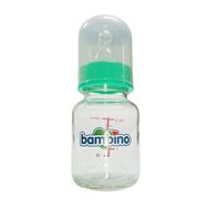 Bambino T-013 100 ml Yeşil Desenli Cam Biberon