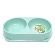 Bamboo Turkuaz 450 ML İkili Mama ve Su Kabı BO-3037Z x 2
