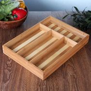 Bambu 35x26 cm Çekmece İçi Kaşıklık