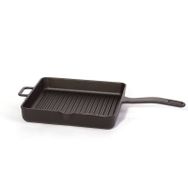 Bambum Caste Grill Mat Siyah 30 cm Tava