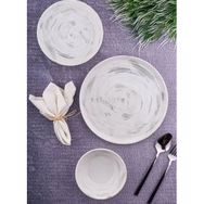 Bambum Lara 12 Parça Silver Porselen Yemek Takımı