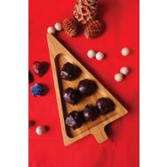 Bambum Pine Üçgen Çam Ağacı Desenli Büyük Çerezlik
