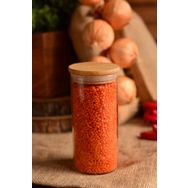 Bambum Zolla 250 ml Cam Saklama Kabı
