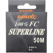 Bando Standart 0.44 mm 50 mt 12.5 kg Superline 100 Fluorocarbon Misina