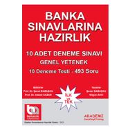 Banka Sınavlarına Hazırlık - 10 Adet Deneme Sınavı - Şener Babuşcu Dr. Şenol Babuşcu Adalet Hazar Mahmut Ceylan av sezercan bektas Nilgün Avcı
