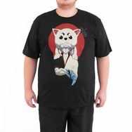 Bant Giyim Gintama Siyah Erkek T-shirt