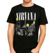 Bant Giyim Nirvana Siyah Erkek T-shirt