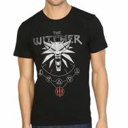 Bant Giyim Witcher Siyah Erkek T-shirt