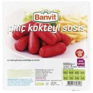 Banvit 1 kg Piliç Kokteyl Sosis