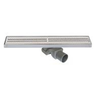 BanyoLine Sukar Line 4e Cube 50 cm Izgaralı Krom Duş Kanalı