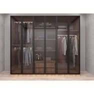 Baramolife GACL3 Life Camlı 6 Kapaklı Çam 210 cm Gardrop