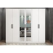 Baramolife GAL1 Life 6 Kapaklı Beyaz 270 cm Gardrop