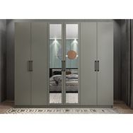 Baramolife GAL2 Life 6 Kapaklı Antrasit 240 cm Gardrop