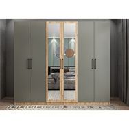 Baramolife GAL8 Life 6 Kapaklı Çam Antrasit 270 cm Gardrop