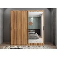 Baramolife GRK3 Kale Sürgülü Ceviz 120 cm Gardrop