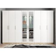 Baramolife GSL7 Life Sekiz Kapaklı Meşe Beyaz 320 cm Gardrop