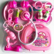 Barbie 9 Parça Çantalı Doktor Oyun Seti