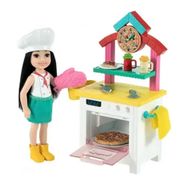 Barbie Chelsea GTR88-GTN63 Meslekleri Öğreniyor - Pizza Şefi