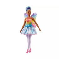 Barbie Dreamtopia Peri Barbie Gökkuşağı Mavi Saçlar