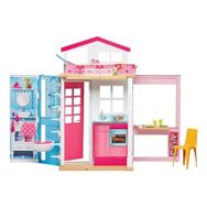 Barbie DVV47 Eski Pembe Aksesuarlı Portatif Evi