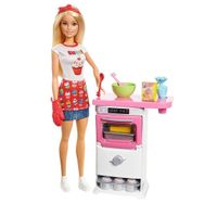 Barbie FHP57 Mutfakta Oyun Seti