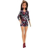 Barbie FJF38 Çiçek Desenli Elbiseli Bebek