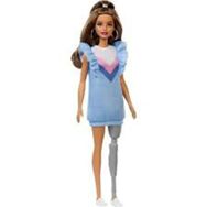 Barbie FXL54 Fashionistas Aksesuarlı Protez Bacaklı Bebek