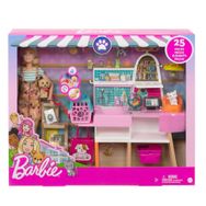 Barbie GRG90 Bebek ve Evcil Hayvan Dükkanı Oyun Seti