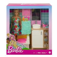 Barbie GTD87-GRG87 Bebek ve Yatak Odası Oyun Seti