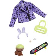 Barbie HDJ38-HDJ42 Extra Hayvan Dostları ve Kıyafet Paketleri